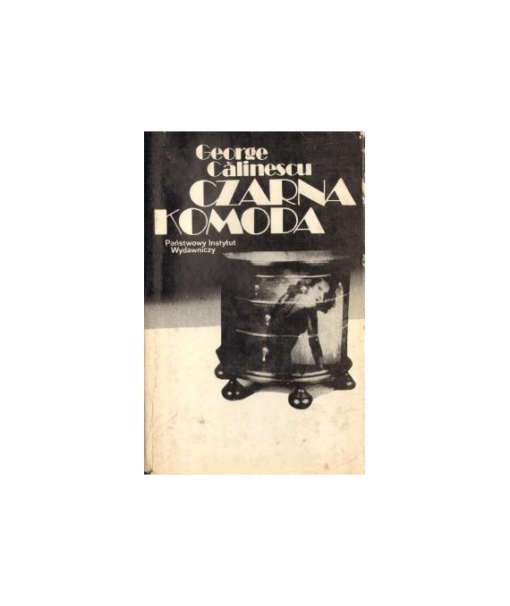 Czarna komoda