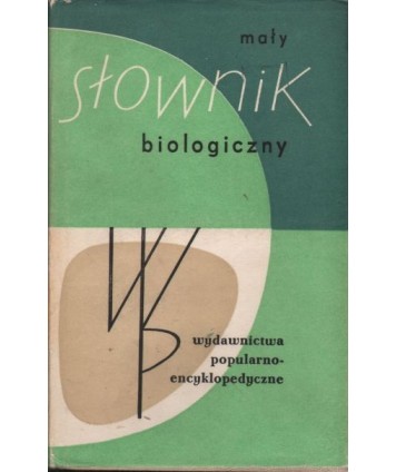 Mały słownik biologiczny