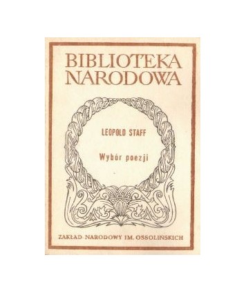 Wybór poezji