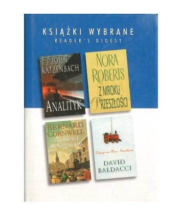 Książki wybrane: Analityk, Z mroku przeszłości, Złodziej skazańców, Zdążyć na Boże Narodzenie