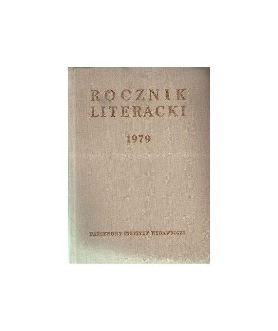 Rocznik literacki 1979