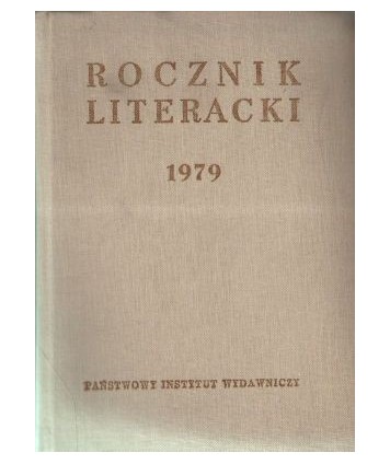 Rocznik literacki 1979