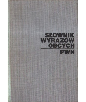 Słownik wyrazów obcych