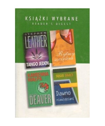 Książki wybrane: Kamienna małpa, Rytmy szczęścia, Tango jeden, Dawno niewidziani