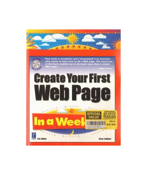 Create your first Web page