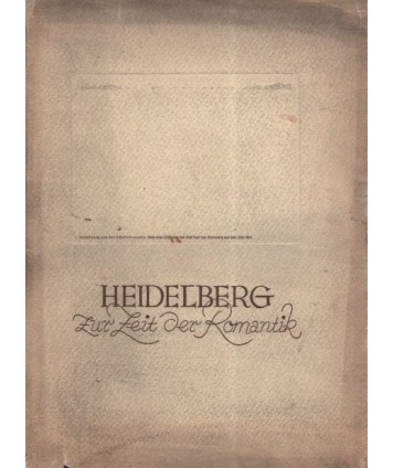 Heidelberg zur Zeit der Romantik