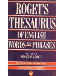 Roget’s Thesaurus of English Words and Phrases