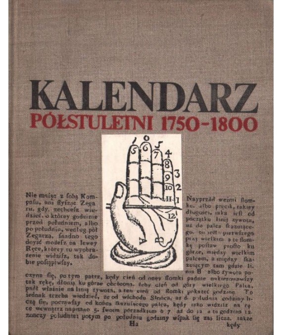 Kalendarz półstuletni 1750-1800