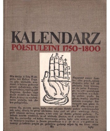 Kalendarz półstuletni 1750-1800