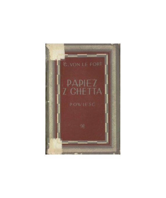 Papież z ghetta. Legenda rodu Pier Leonich. Powieść