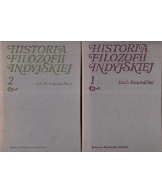 Historia filozofii indyjskiej t. 1-2