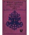 Wśród zagadnień polskiej literatury barokowej, cz.2 Motywy, inspiracje, recepcja