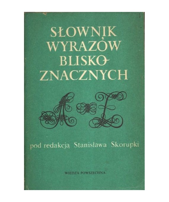 Słownik wyrazów bliskoznacznych