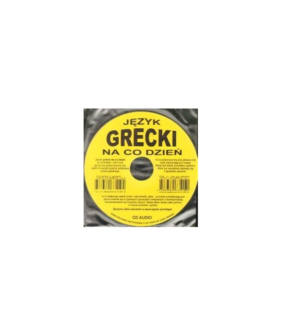 Język grecki Na co dzień + CD mini kurs