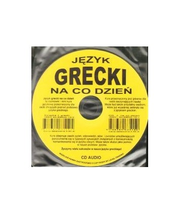 Język grecki Na co dzień + CD mini kurs