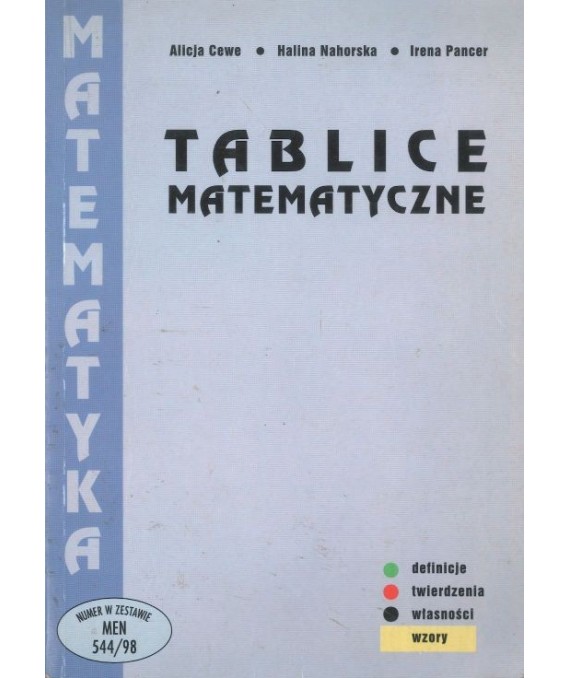 Tablice matematyczne