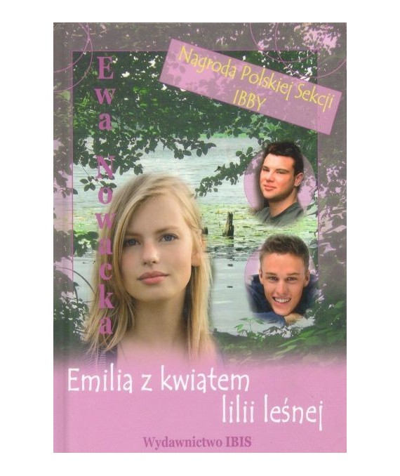 Emilia z kwiatem lilii leśnej