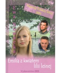 Emilia z kwiatem lilii leśnej