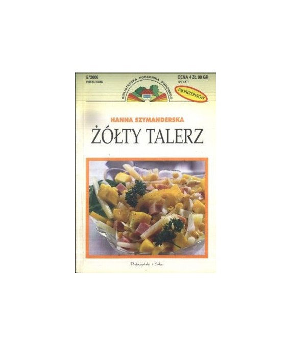 Żółty talerz