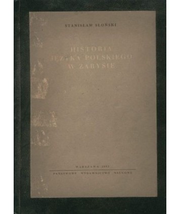 Historia języka polskiego w zarysie