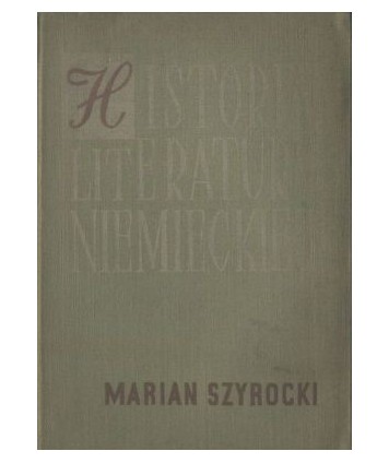 Historia literatury niemieckiej. Zarys