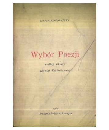 Wybór poezji