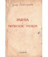 Partia i twórczość pisarza