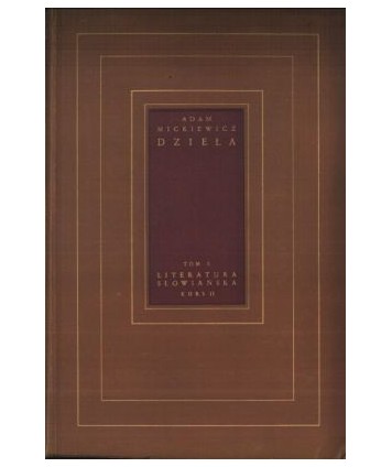 Dzieła t.X Literatura słowiańska kurs 2