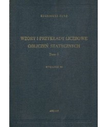 Wzory i przykłady liczbowe obliczeń statycznych t.1-2