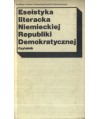 Eseistyka literacka Niemieckiej Republiki Demokratycznej