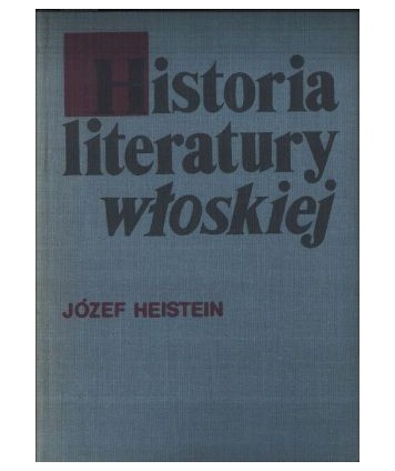 Historia literatury włoskiej.Zarys