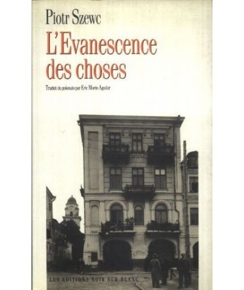 L’Evanescence des choses