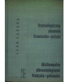 Frazeologiczny słownik francusko-polski