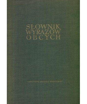 Słownik wyrazów obcych