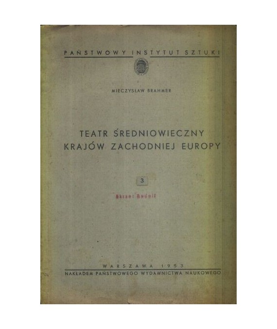 Teatr średniowieczny krajów zachodniej Europy