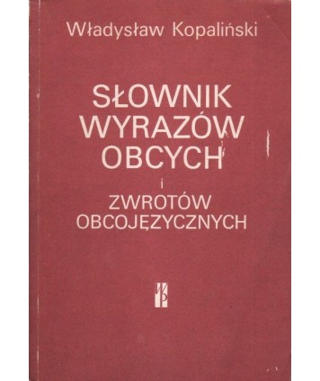 Słownik wyrazów obcych i zwrotów obcojęzycznych