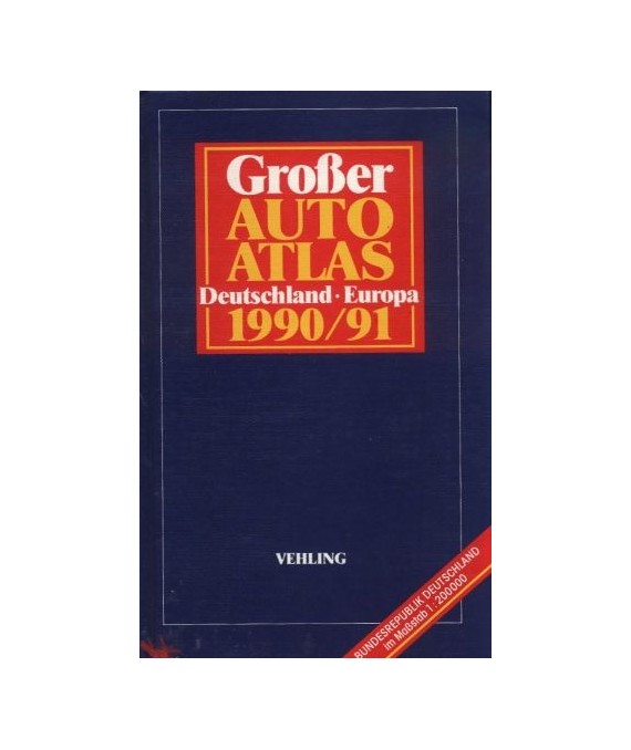 Grosser Auto-Atlas Bundesrepublik Deutschland /1:200000