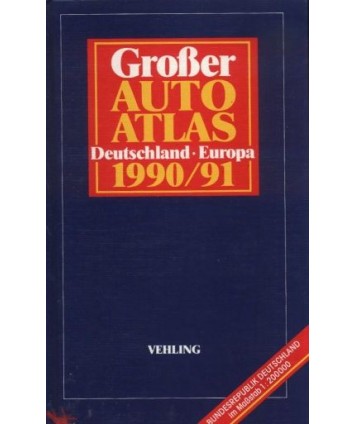 Grosser Auto-Atlas Bundesrepublik Deutschland /1:200000